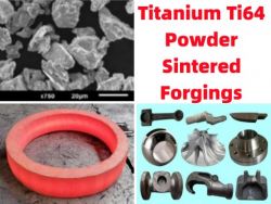 AMTmetalTech Top Quality World Lowest Price Superior Titanium Alloy Ti64 Powder Sintered Billets & Forgings than HIP Parts