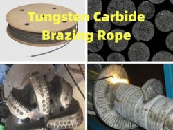 AMTmetalTech Top Quality World Lowest Price Tungsten Carbide Brazing Ropes