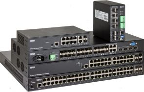 barox - switches made for video - cyber secured by design, advanced PoE management, industry leading training and support