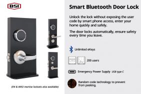 R8-ZERO –CY Bluetooth Smart Door Lock.