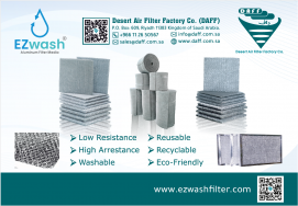 EZ wash Aluminum washable air filter media