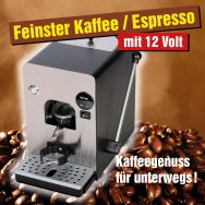 12 Volt Kaffeemaschine / Espressomaschine